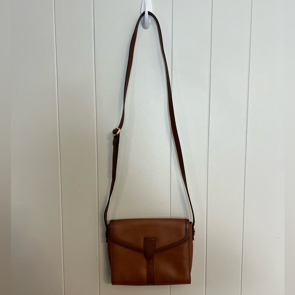 Vintage Burberry leather Crossbody bag